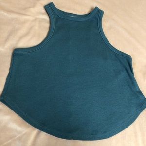 NWOT racerback cropped tank